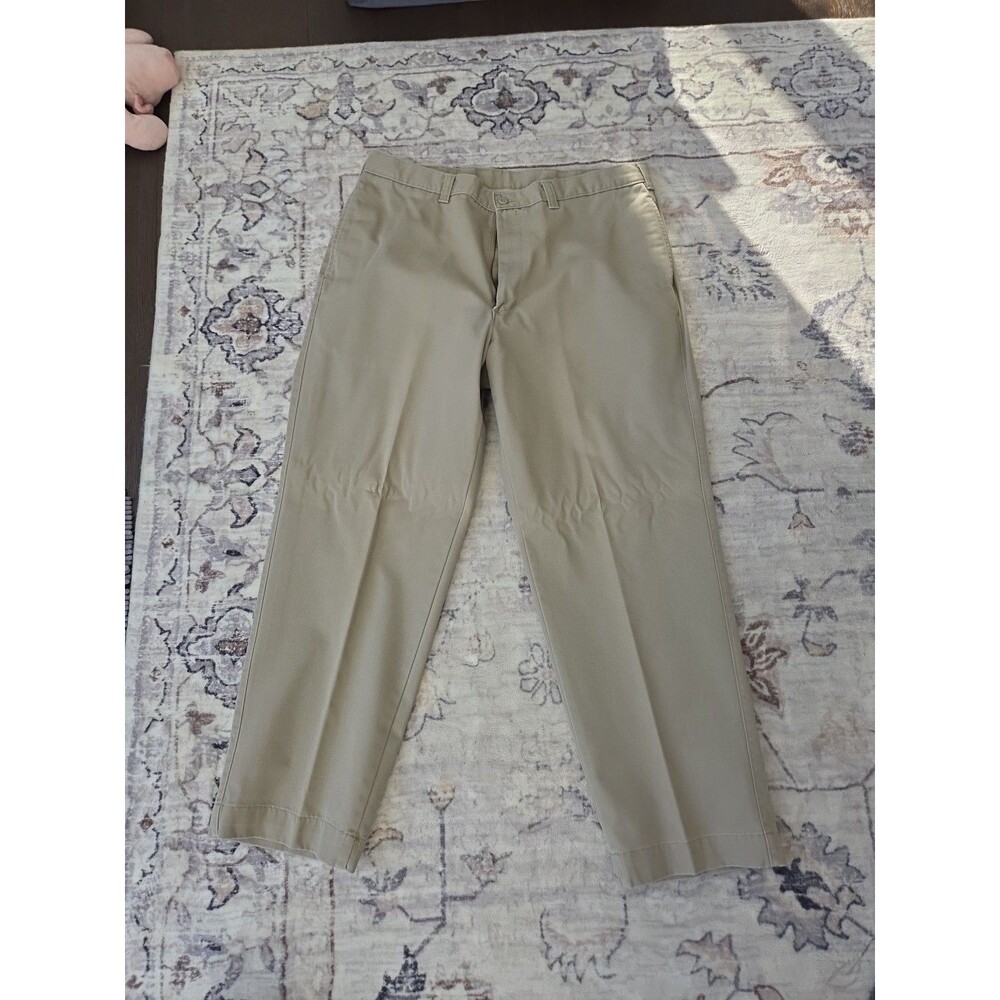 #303 St. John's Bay Men's tan chinos dress pants 38x29